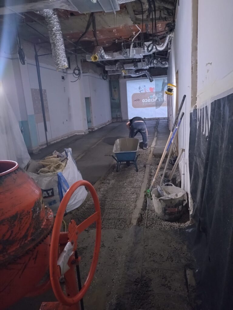 Proceso construcción policlínica